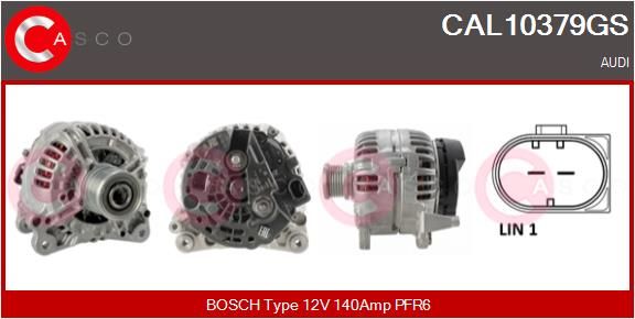 CASCO Ģenerators CAL10379GS