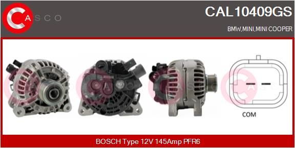 CASCO Ģenerators CAL10409GS