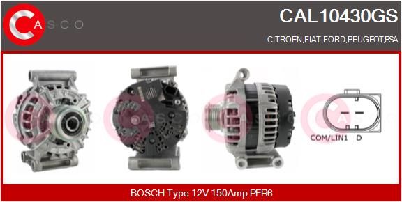 CASCO Ģenerators CAL10430GS