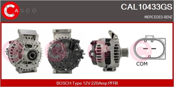 CASCO Ģenerators CAL10433GS