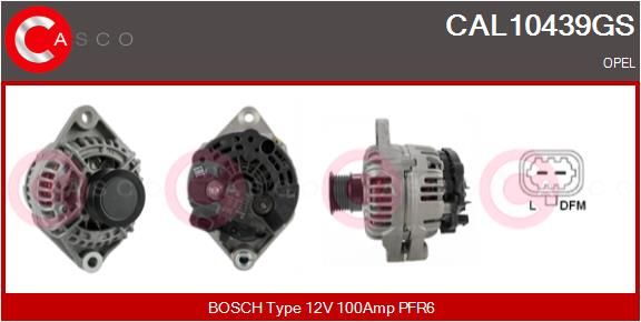 CASCO Ģenerators CAL10439GS