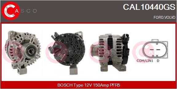 CASCO Ģenerators CAL10440GS