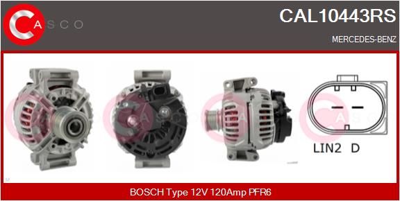 CASCO Ģenerators CAL10443RS