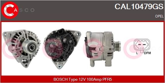 CASCO Ģenerators CAL10479GS