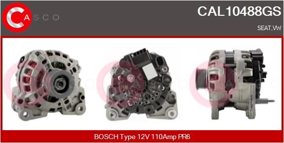 CASCO Ģenerators CAL10488GS