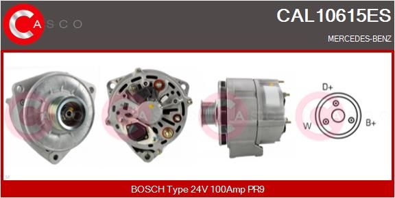CASCO Ģenerators CAL10615ES