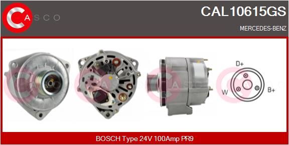 CASCO Ģenerators CAL10615GS