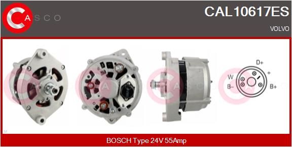 CASCO Ģenerators CAL10617ES