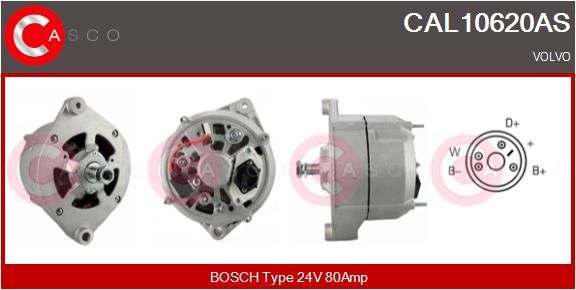 CASCO Ģenerators CAL10620AS