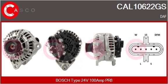 CASCO Ģenerators CAL10622GS