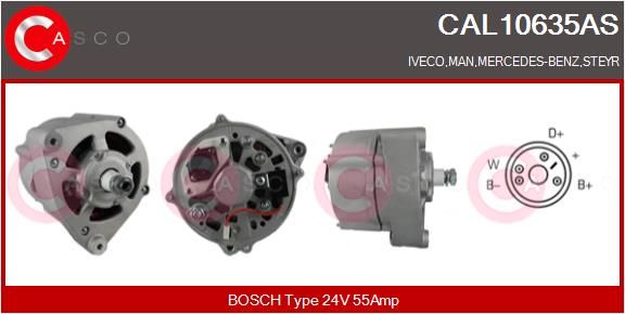 CASCO Ģenerators CAL10635AS