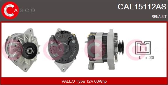 CASCO Ģenerators CAL15112AS