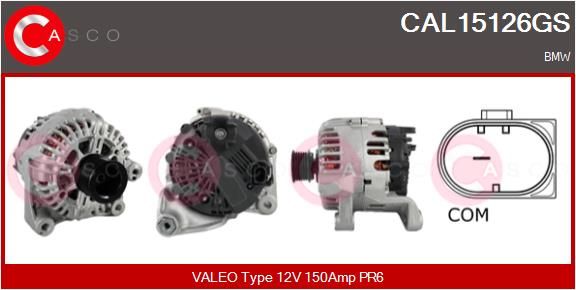 CASCO Ģenerators CAL15126GS