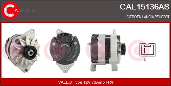 CASCO Ģenerators CAL15136AS