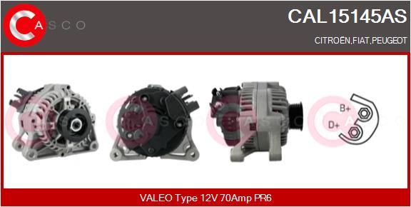 CASCO Ģenerators CAL15145AS