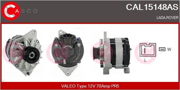 CASCO Ģenerators CAL15148AS