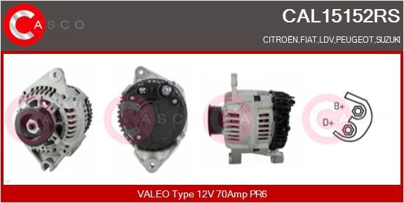 CASCO Ģenerators CAL15152RS