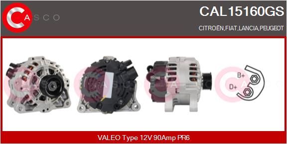 CASCO Ģenerators CAL15160GS
