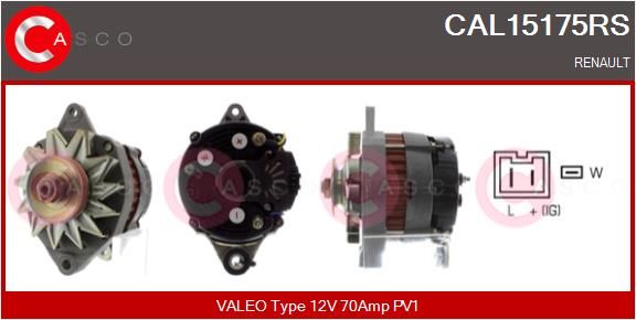 CASCO Ģenerators CAL15175RS