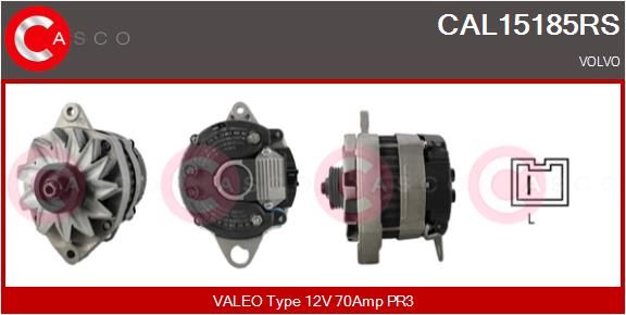 CASCO Ģenerators CAL15185RS
