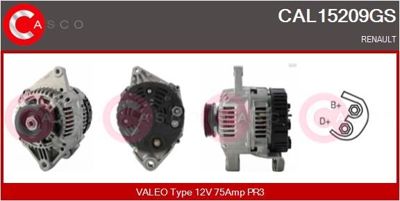 CASCO Ģenerators CAL15209GS