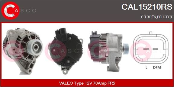 CASCO Ģenerators CAL15210RS
