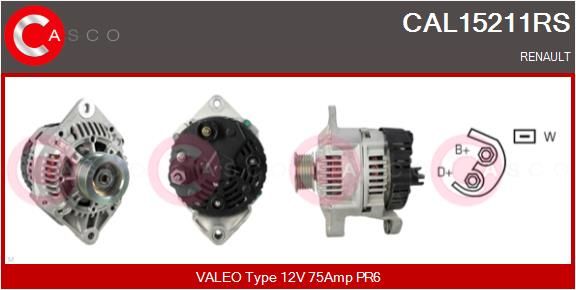 CASCO Ģenerators CAL15211RS