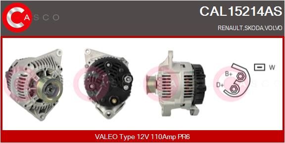 CASCO Ģenerators CAL15214AS