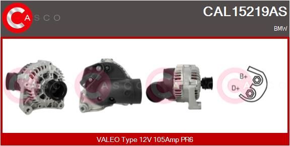 CASCO Ģenerators CAL15219AS