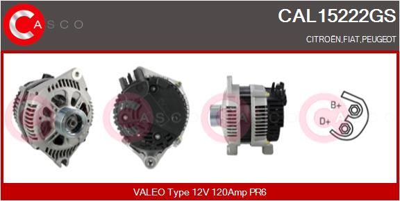 CASCO Ģenerators CAL15222GS