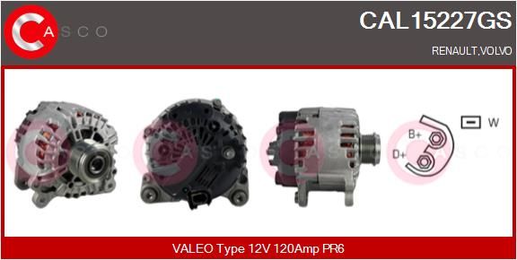CASCO Ģenerators CAL15227GS