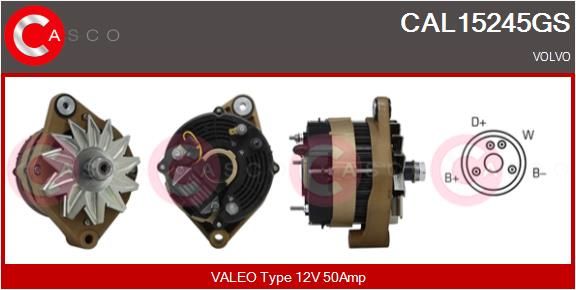 CASCO Ģenerators CAL15245GS