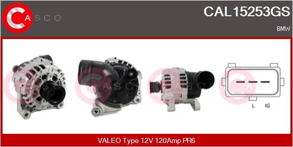 CASCO Ģenerators CAL15253GS