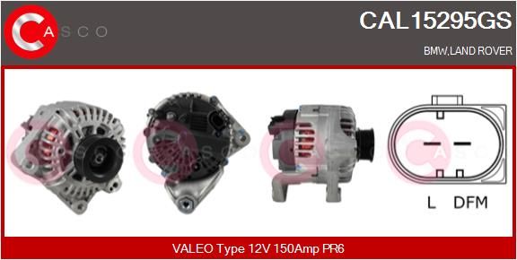 CASCO Ģenerators CAL15295GS