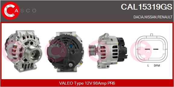 CASCO Ģenerators CAL15319GS