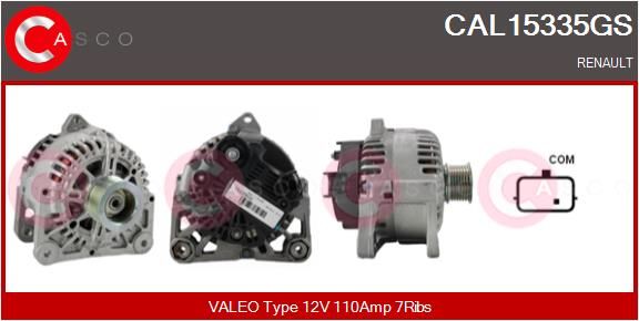 CASCO Ģenerators CAL15335GS