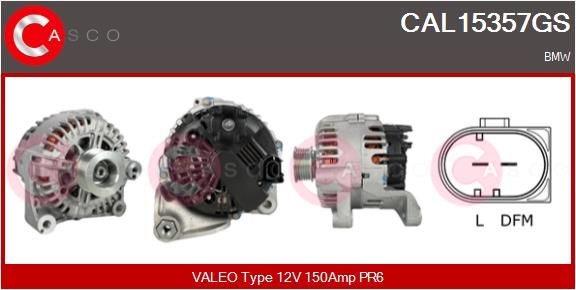 CASCO Ģenerators CAL15357GS