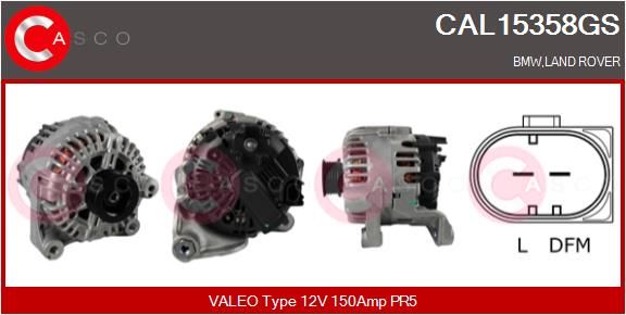 CASCO Ģenerators CAL15358GS