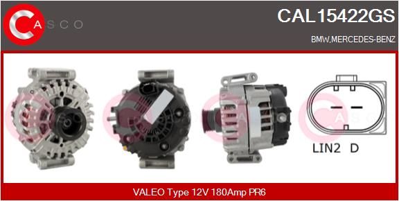 CASCO Ģenerators CAL15422GS