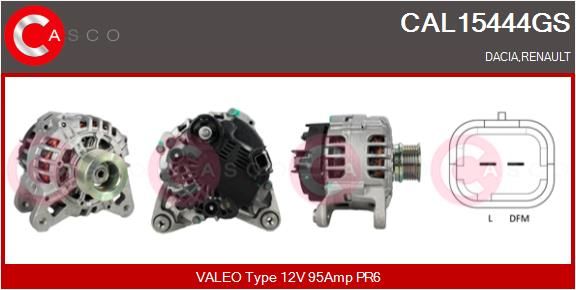 CASCO Ģenerators CAL15444GS
