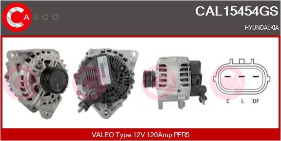 CASCO Ģenerators CAL15454GS