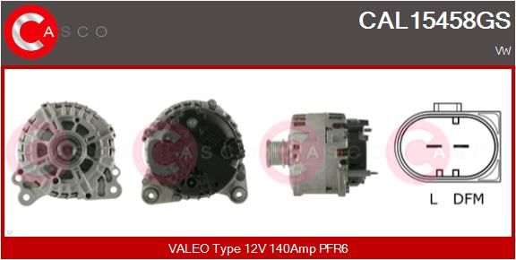 CASCO Ģenerators CAL15458GS