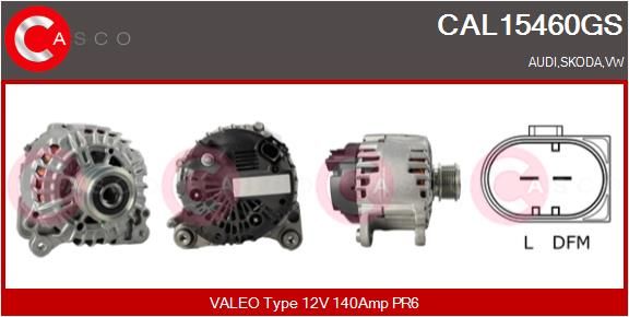CASCO Ģenerators CAL15460GS
