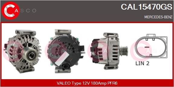 CASCO Ģenerators CAL15470GS