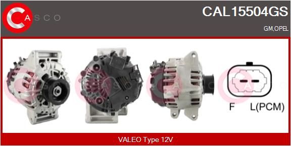 CASCO Ģenerators CAL15504GS