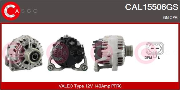 CASCO Ģenerators CAL15506GS