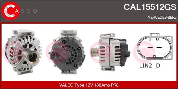 CASCO Ģenerators CAL15512GS