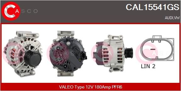 CASCO Ģenerators CAL15541GS