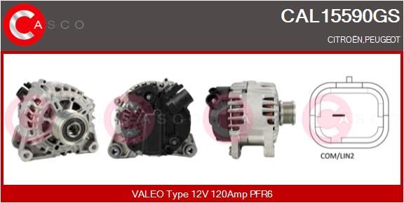 CASCO Ģenerators CAL15590GS