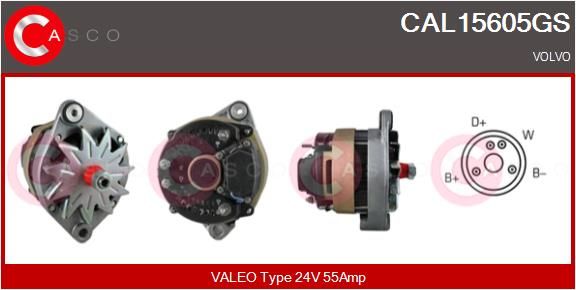 CASCO Ģenerators CAL15605GS